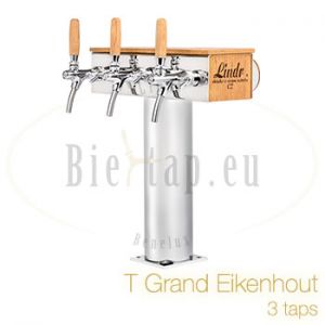 Lindr T-Grand Tapzuil eikenhout 3-taps