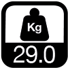29 kg