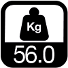 56 kg